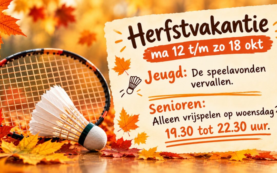 Herfstvakantie